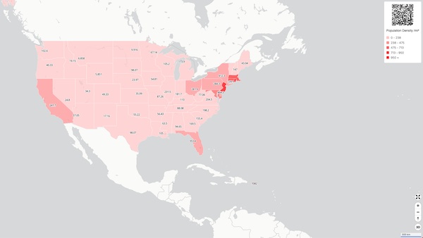 Demo - Population Density Dataset